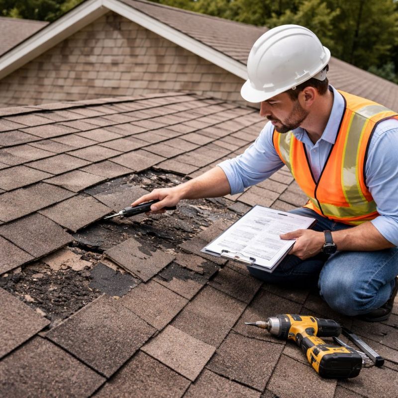 Asphalt Roof Inspection in Middletown, NJ