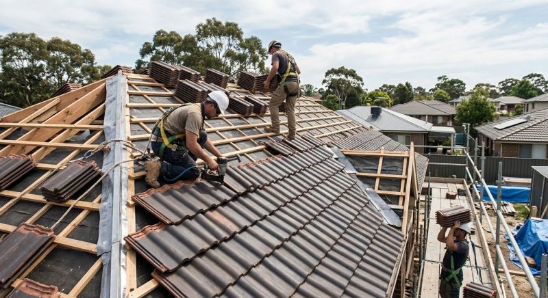Barrel Tile Roof Installation in Point Pleasant Beach, NJ