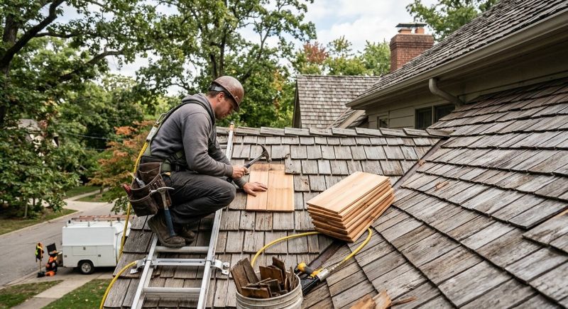 Cedar Shingles Repair in Point Pleasant Beach, NJ