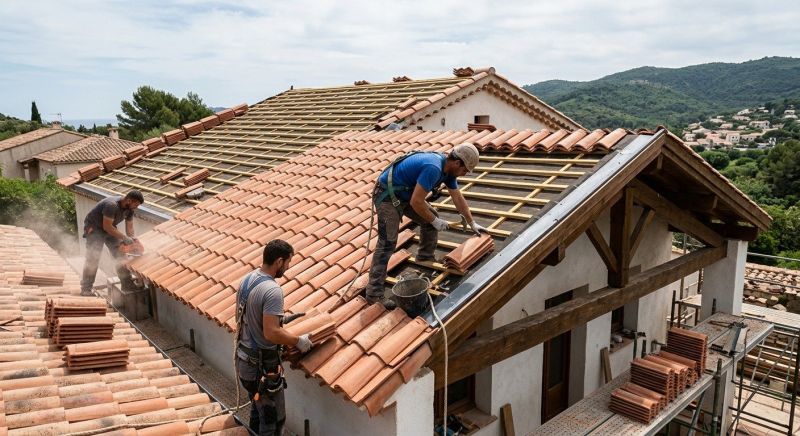 Clay Tile Roofing Installation in Point Pleasant Beach, NJ