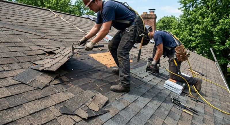 Damaged Roof Repair in Point Pleasant Beach, NJ