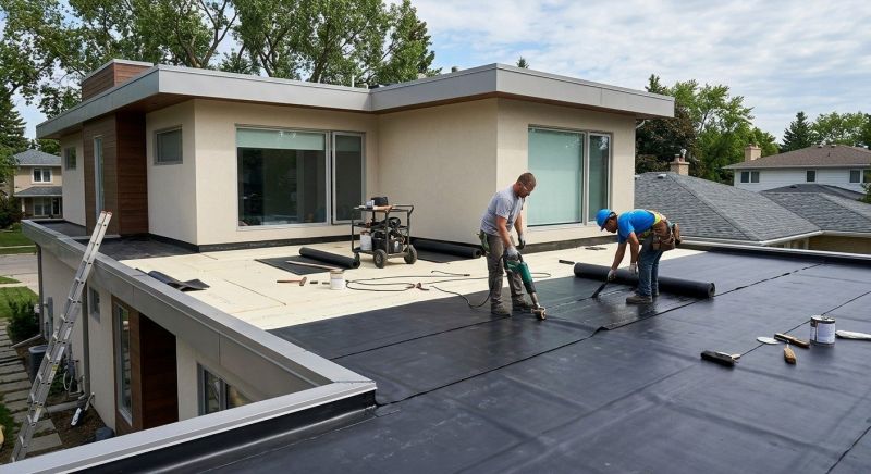 Flat Roof Installation in Waretown, NJ