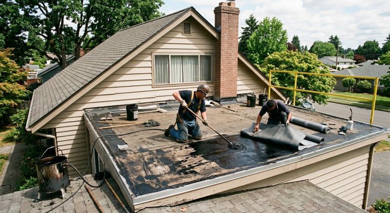 Flat Roof Tar Repair in Point Pleasant Beach, NJ