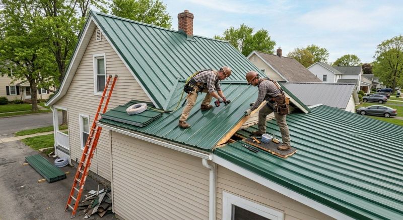 Metal Roof Flashing Repair in Point Pleasant Beach, NJ