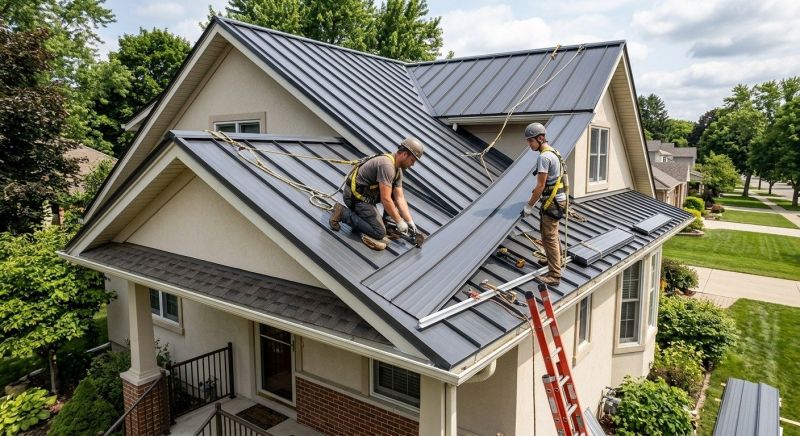 Metal Roof Installation in West Long Branch, NJ