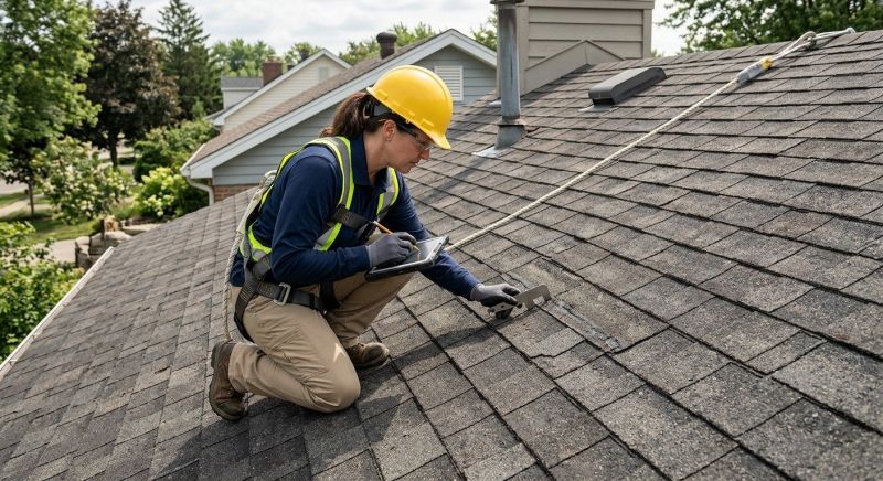 Roof Damage Inspection in Colts Neck, NJ