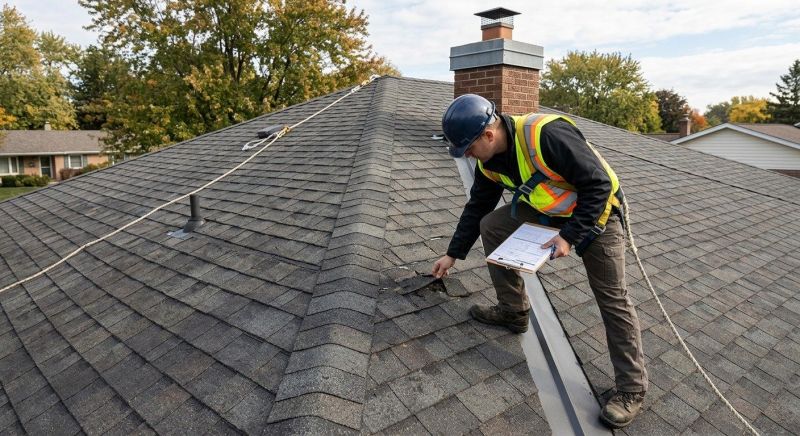 Roof Damage Inspection in Manasquan, NJ