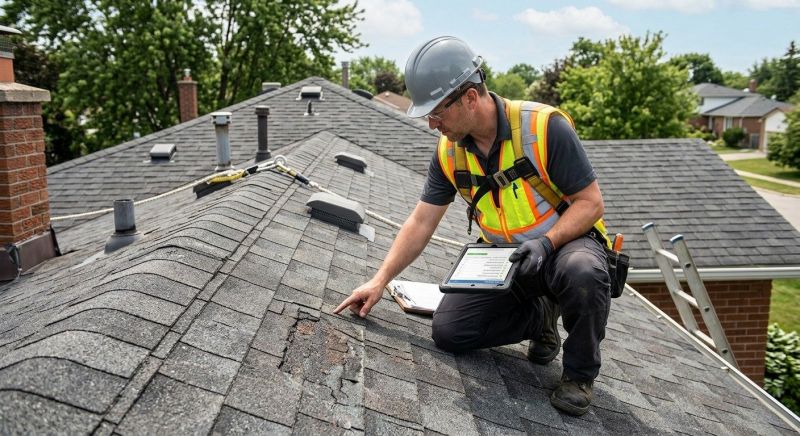 Roof Damage Inspection in Waretown, NJ