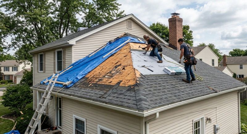 Roof Damage Repair in Point Pleasant Beach, NJ