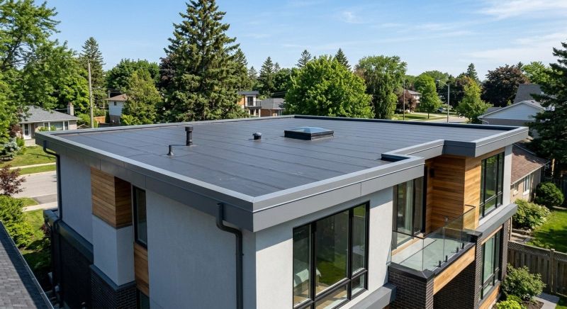 Single Ply Roof Installation in Lincroft, NJ