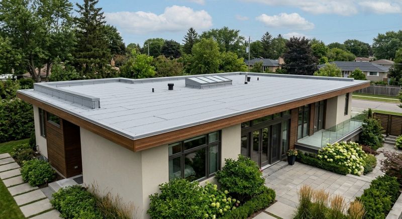 Single Ply Roof Installation in New Egypt, NJ