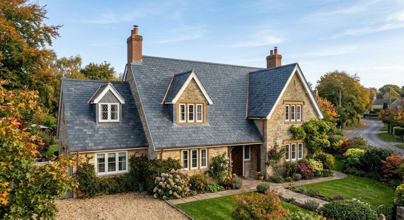 Slate Roof Construction in New Egypt, NJ