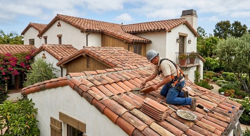 Spanish Tile Roof Repair in Point Pleasant Beach, NJ