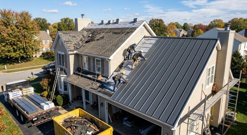 Steel Roof Replacement in Point Pleasant Beach, NJ