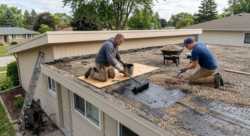 Tar And Gravel Roof Repair in Point Pleasant Beach, NJ