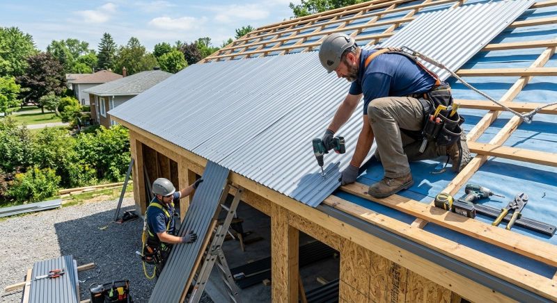 Tin Roof Installation in Jackson, NJ